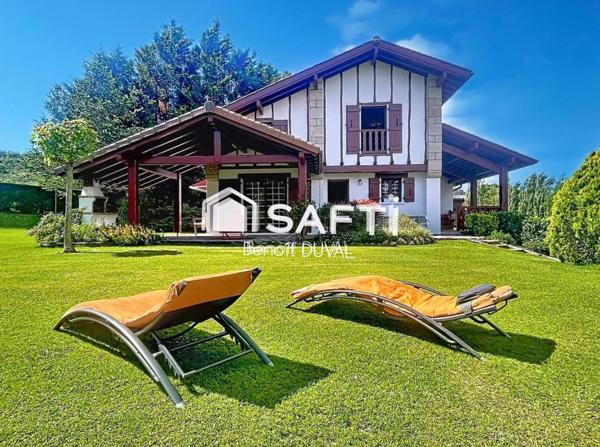 Maison typiquement basque de 110m² Vue imprenable