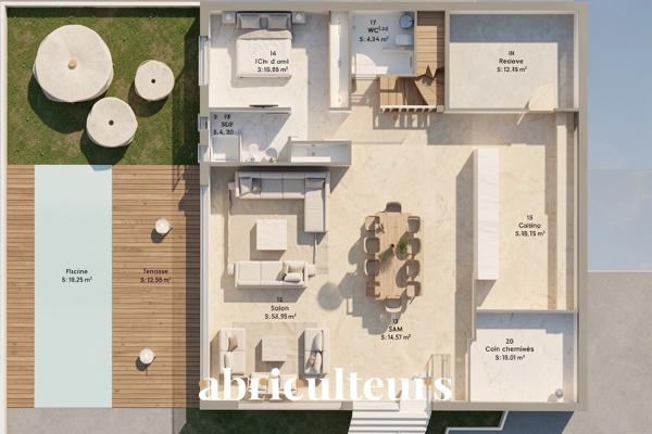 Maison à rénover 250 m² Grand potentiel et permis validé Au Bouscat, proche Parc Bordelais