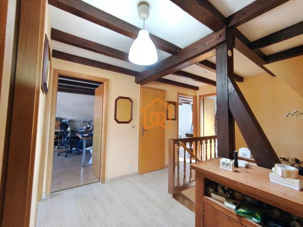 En exclusivité Jolie Maison de 150m² au sol à HOLTZHEIM avec piscine chauffée, climatisation sur 7 ares de terrain