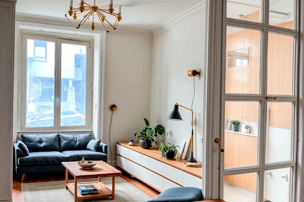APPARTEMENT - T3 - 2 CHAMBRES - BALCON - GARAGE - PROCE