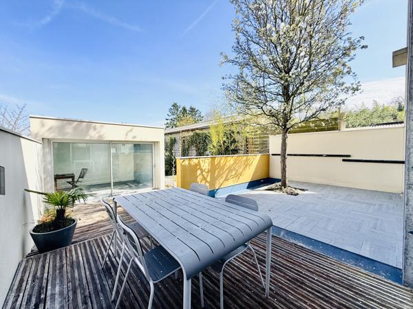 Saint-Ouen-l'Aumône (95310) Maison d’Architecte Contemporaine avec Jardin Arboré