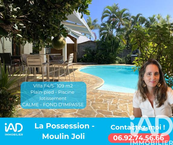 Maison à vendre 4 pièces 109 m² La Possession