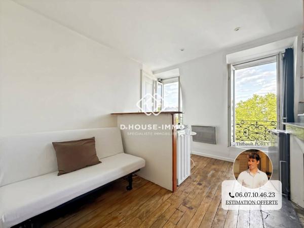 Appartement à vendre 1 pièce de 14 m²