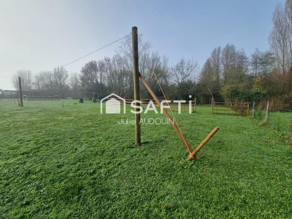 Terrain de loisirs, ferme pédagogique
