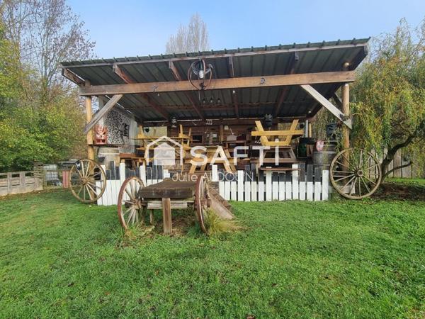 Terrain de loisirs, ferme pédagogique