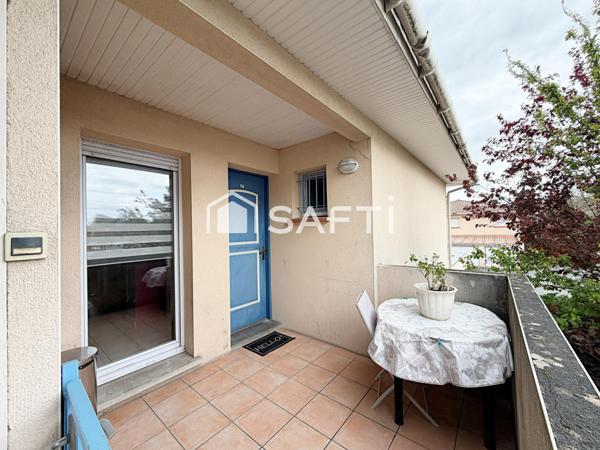 Aucamville - Apt T4, 79m² + 2 parking + cave.