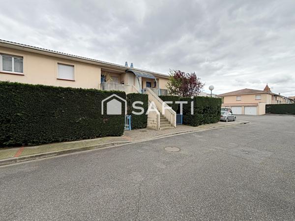 Aucamville - Apt T4, 79m² + 2 parking + cave.