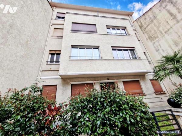 Appartement T3 centre-ville balcon + cave