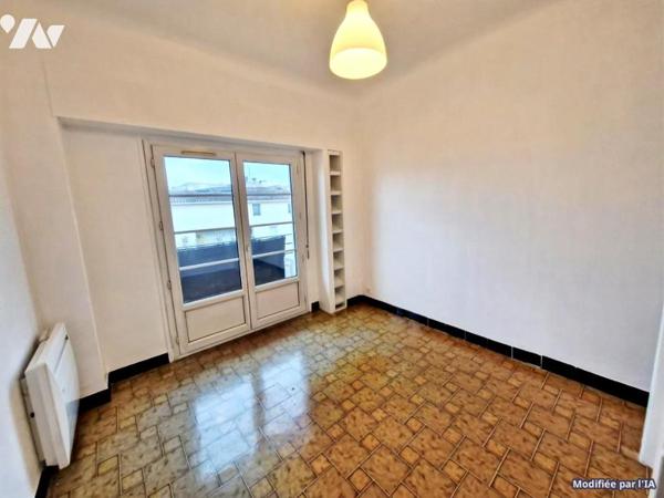 Appartement T3 centre-ville balcon + cave