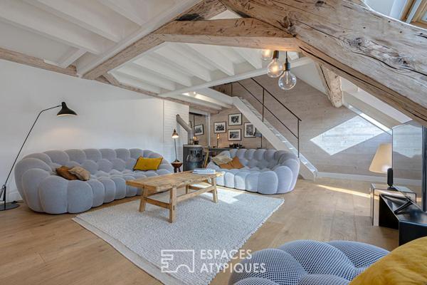 Duplex de caractère en coeur de ville