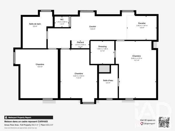 Maison à vendre 5 pièces 170 m² Carhaix-Plouguer