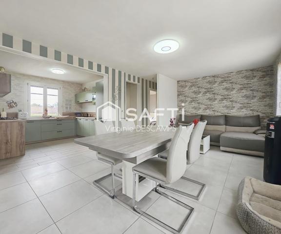 Maison lumineuse avec sous-sol total