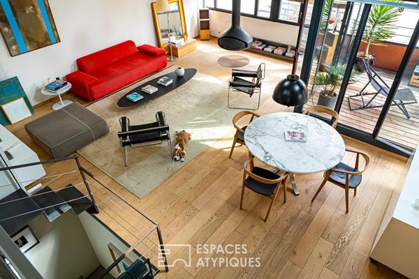 Loft esprit maison quartier gare à Clamart