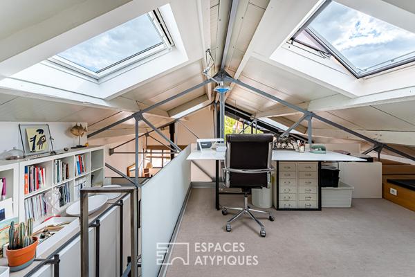 Loft esprit maison quartier gare à Clamart