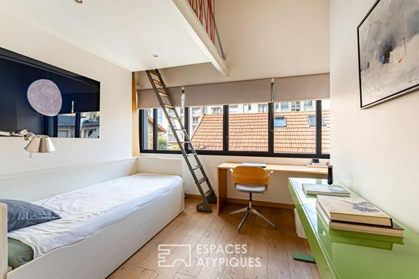 Loft esprit maison quartier gare à Clamart