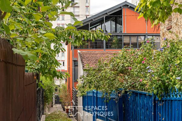 Loft esprit maison quartier gare à Clamart