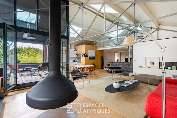 Loft esprit maison quartier gare à Clamart