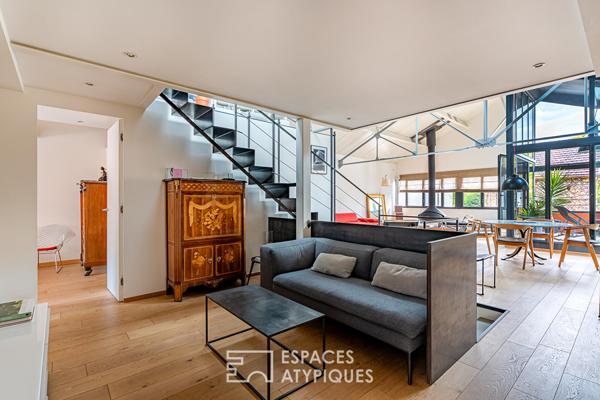 Loft esprit maison quartier gare à Clamart
