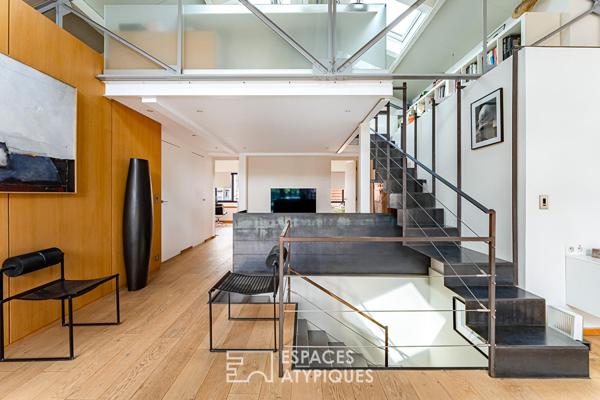 Loft esprit maison quartier gare à Clamart