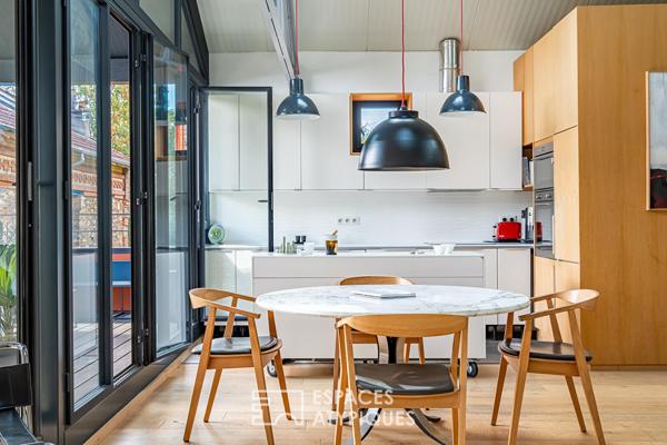 Loft esprit maison quartier gare à Clamart