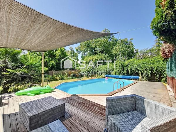 Maison familiale avec jardin & piscine
