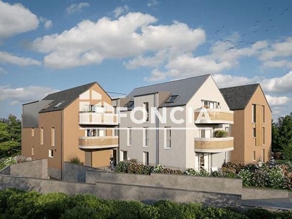 À vendre Appartement 3 pièces 64 m² - Saint-erblon 35230