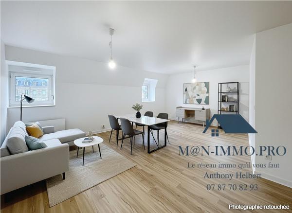 Appartement à vendre, 3 pièces - Saint-Brieuc 22000