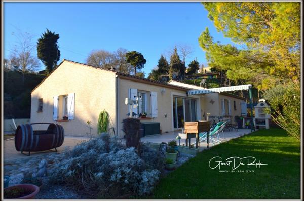 BELVEZE-DU-RAZES proche: Villa T5 PP avec Vue Panoramique, Piscine et Terrain de 4500m²