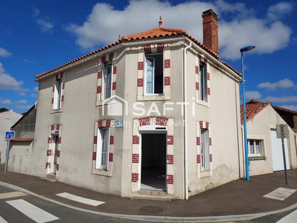 Maison de bourg, volumes et potentiel