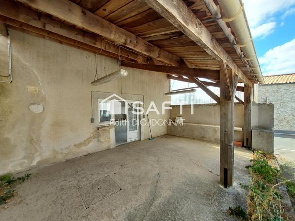 Maison de bourg, volumes et potentiel