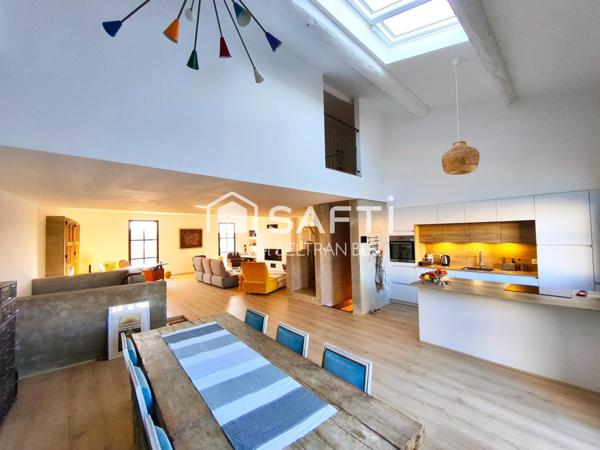 Authentique maison vigneronne avec terrasse et piscine