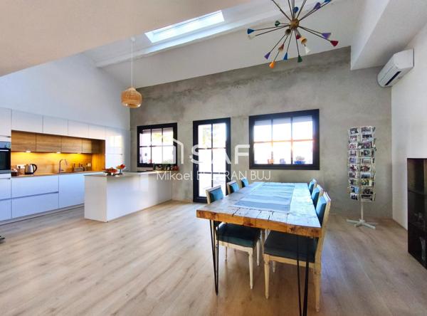 Authentique maison vigneronne avec terrasse et piscine