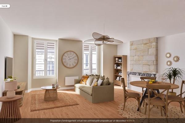Appartement à vendre |  Bordeaux |  2 pièces | 52 m²