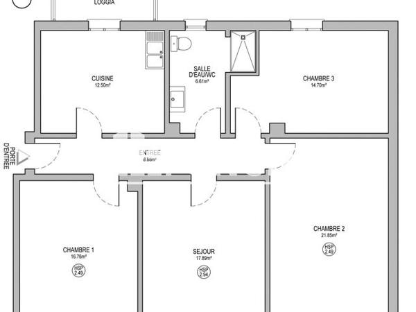 Location Appartement 4 pièces 99.19 m² - 6 RUE DU TOURNANT Strasbourg 67200
