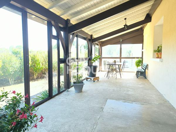 Maison à vendre à Hagetmau- Un havre de paix au coeur de la nature