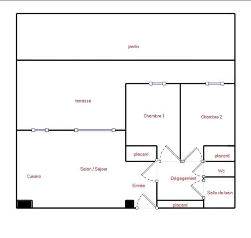 ISTRES | T3 en REZ-DE-JARDIN avec EXTERIEUR DE 76 m² et STATIONNEMENT