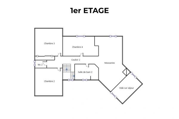 Maison d'architecte lumineuse avec dépendance