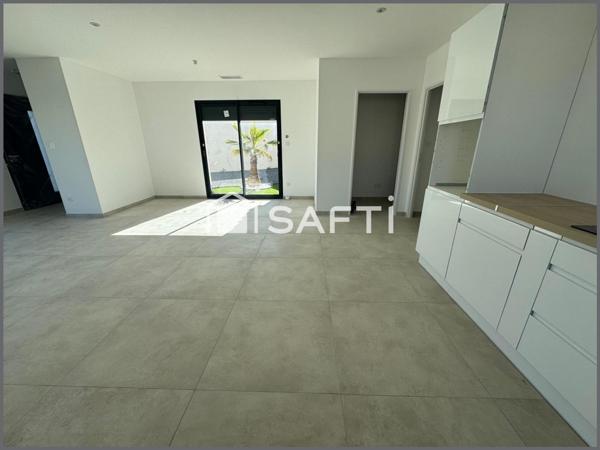 Maison neuve – 99 m² habitables sur terrain de 500 m2- à Montlegun