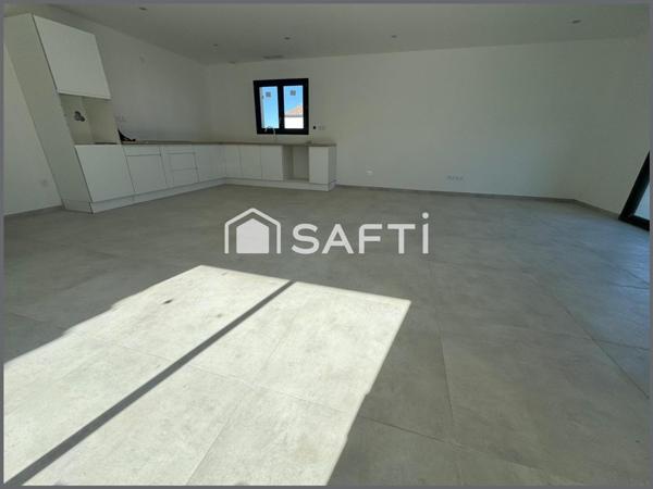 Maison neuve – 99 m² habitables sur terrain de 500 m2- à Montlegun