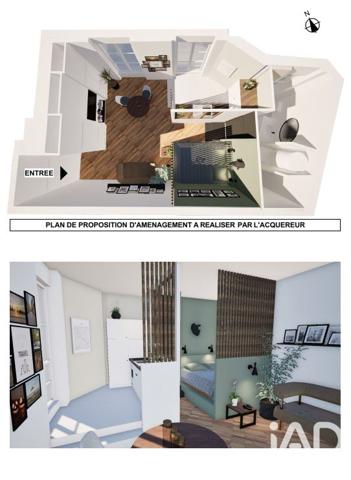 Studio à vendre 35,9 m² Rive-de-Gier