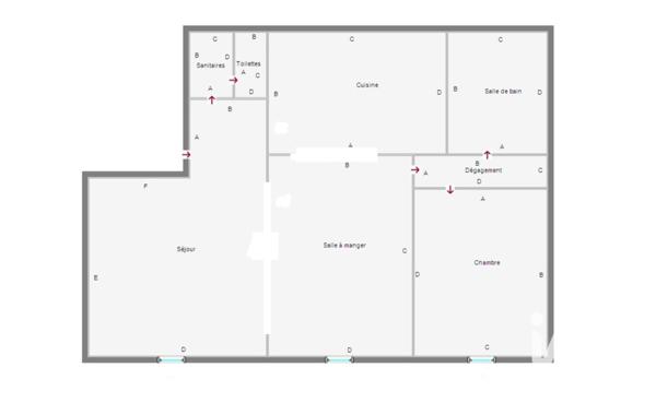 Appartement à vendre 2 pièces 61 m² Royat