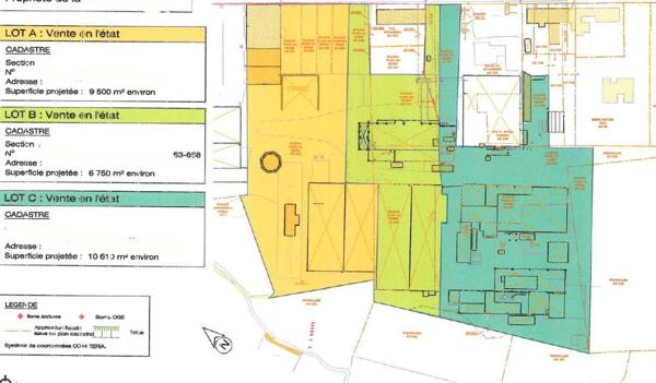 depot industruel de 3000 m² environ sur un hectare