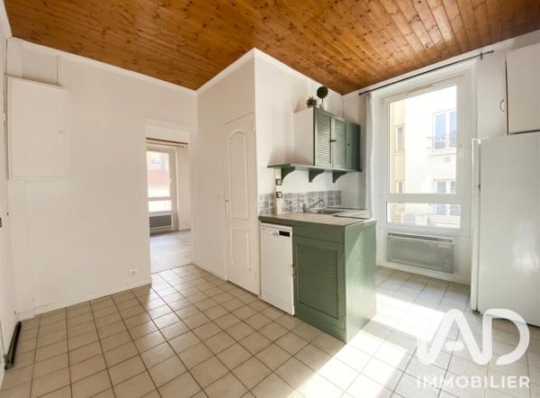 Appartement à vendre 2 pièces 21,82 m² Paris 15