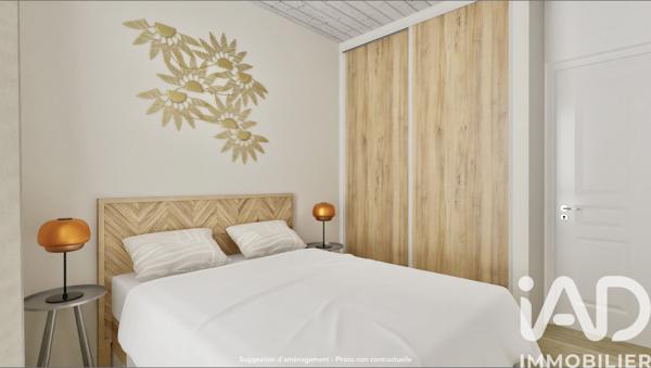 Appartement à vendre 2 pièces 21,82 m² Paris 15