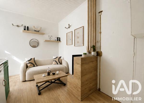 Appartement à vendre 2 pièces 21,82 m² Paris 15