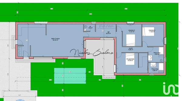 Maison 4 pièces de 120 m² à Aubignan (84810)