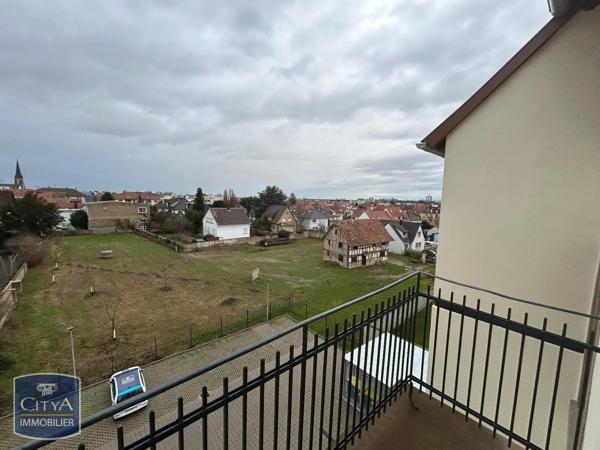 Appartement à louer 1 pièce 26.66m² Schiltigheim (67300)