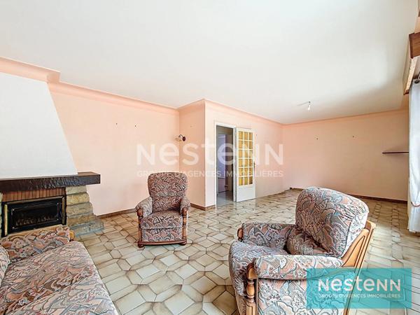 A VENDRE - TREGUEUX - Grande Maison Familiale, vivable de plain-pied, 4 chambres, proche commodité