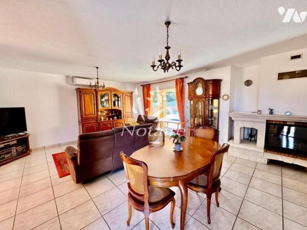 VILLENEUVE-DE-LA-RAHO – Maison de plain-pied 4 faces avec piscine