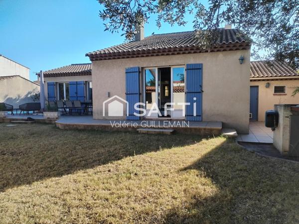 Maison T5 de 1989 de 150m² sur 755m² de terrain avec piscine garage